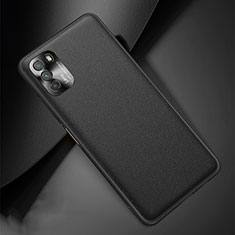 Handyhülle Hülle Luxus Leder Schutzhülle QK1 für Xiaomi Poco M3 Schwarz