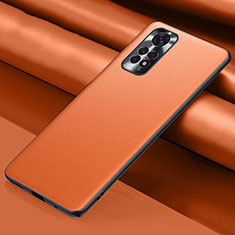 Handyhülle Hülle Luxus Leder Schutzhülle QK1 für Xiaomi Redmi Note 11 Pro 4G Orange