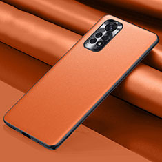 Handyhülle Hülle Luxus Leder Schutzhülle QK1 für Xiaomi Redmi Note 11 Pro 5G Orange