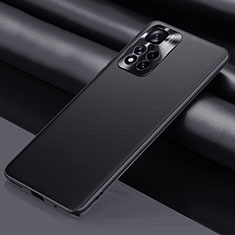 Handyhülle Hülle Luxus Leder Schutzhülle QK1 für Xiaomi Redmi Note 11 Pro+ Plus 5G Schwarz