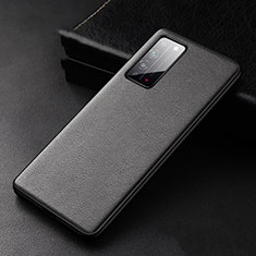 Handyhülle Hülle Luxus Leder Schutzhülle R01 für Huawei Honor X10 5G Schwarz