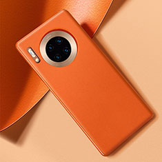 Handyhülle Hülle Luxus Leder Schutzhülle R01 für Huawei Mate 30 Pro 5G Orange