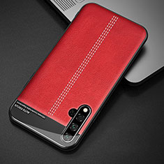 Handyhülle Hülle Luxus Leder Schutzhülle R01 für Huawei Nova 5 Pro Rot