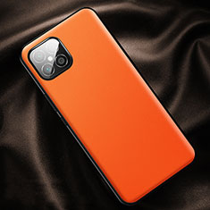 Handyhülle Hülle Luxus Leder Schutzhülle R01 für Huawei Nova 8 SE 5G Orange