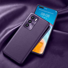 Handyhülle Hülle Luxus Leder Schutzhülle R01 für Huawei P40 Violett