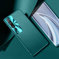 Handyhülle Hülle Luxus Leder Schutzhülle R01 für Xiaomi Mi 10 Pro Grün