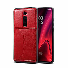 Handyhülle Hülle Luxus Leder Schutzhülle R01 für Xiaomi Redmi K20 Rot