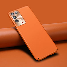 Handyhülle Hülle Luxus Leder Schutzhülle R02 für Huawei Honor X10 5G Orange