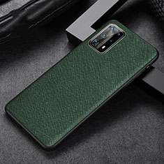 Handyhülle Hülle Luxus Leder Schutzhülle R02 für Huawei P40 Pro+ Plus Grün