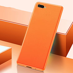 Handyhülle Hülle Luxus Leder Schutzhülle R02 für Oppo K1 Orange