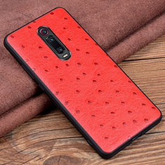 Handyhülle Hülle Luxus Leder Schutzhülle R02 für Xiaomi Redmi K20 Pro Rot