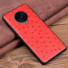 Handyhülle Hülle Luxus Leder Schutzhülle R02 für Xiaomi Redmi K30 Pro 5G Rot