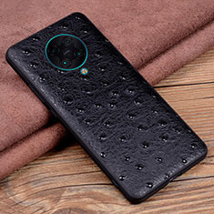 Handyhülle Hülle Luxus Leder Schutzhülle R02 für Xiaomi Redmi K30 Pro Zoom Schwarz