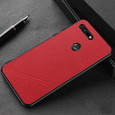 Handyhülle Hülle Luxus Leder Schutzhülle R03 für Huawei Honor View 20 Rot
