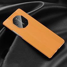 Handyhülle Hülle Luxus Leder Schutzhülle R03 für Huawei Mate 40E Pro 4G Orange