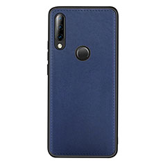 Handyhülle Hülle Luxus Leder Schutzhülle R03 für Huawei P30 Lite New Edition Blau