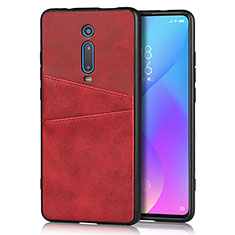 Handyhülle Hülle Luxus Leder Schutzhülle R03 für Xiaomi Mi 9T Pro Rot