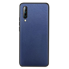 Handyhülle Hülle Luxus Leder Schutzhülle R03 für Xiaomi Mi A3 Blau