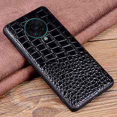 Handyhülle Hülle Luxus Leder Schutzhülle R03 für Xiaomi Redmi K30 Pro Zoom Schwarz