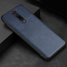 Handyhülle Hülle Luxus Leder Schutzhülle R04 für Xiaomi Mi 9T Pro Blau