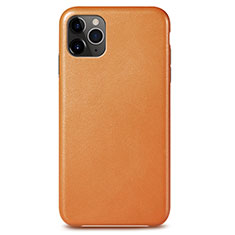 Handyhülle Hülle Luxus Leder Schutzhülle R05 für Apple iPhone 11 Pro Orange