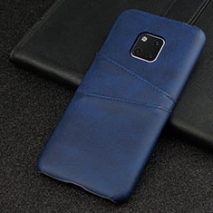 Handyhülle Hülle Luxus Leder Schutzhülle R05 für Huawei Mate 20 Pro Blau