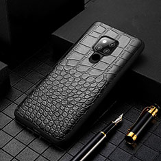 Handyhülle Hülle Luxus Leder Schutzhülle R05 für Huawei Mate 20 X 5G Schwarz