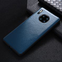 Handyhülle Hülle Luxus Leder Schutzhülle R05 für Huawei Mate 30 5G Blau