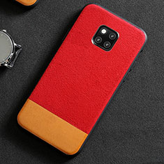 Handyhülle Hülle Luxus Leder Schutzhülle R06 für Huawei Mate 20 Pro Rot