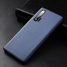 Handyhülle Hülle Luxus Leder Schutzhülle R06 für Huawei Nova 6 Blau