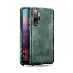 Handyhülle Hülle Luxus Leder Schutzhülle R06 für Huawei P30 Pro Grün