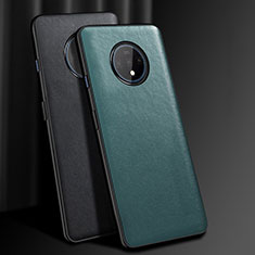 Handyhülle Hülle Luxus Leder Schutzhülle R06 für OnePlus 7T Grün
