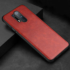 Handyhülle Hülle Luxus Leder Schutzhülle R06 für OnePlus 8 Pro Rot