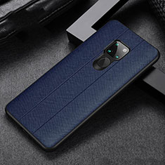 Handyhülle Hülle Luxus Leder Schutzhülle R07 für Huawei Mate 20 X 5G Blau