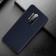 Handyhülle Hülle Luxus Leder Schutzhülle S01 für OnePlus 8 Pro Blau