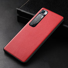 Handyhülle Hülle Luxus Leder Schutzhülle S01 für Xiaomi Mi 10 Ultra Rot