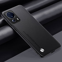 Handyhülle Hülle Luxus Leder Schutzhülle S01 für Xiaomi Mi 12 Lite NE 5G Schwarz