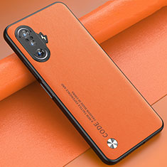 Handyhülle Hülle Luxus Leder Schutzhülle S01 für Xiaomi Poco F3 GT 5G Orange