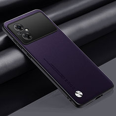 Handyhülle Hülle Luxus Leder Schutzhülle S01 für Xiaomi Poco M5 4G Violett