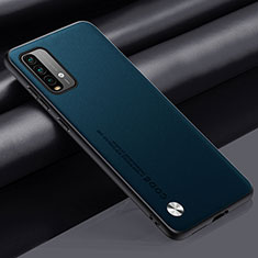 Handyhülle Hülle Luxus Leder Schutzhülle S01 für Xiaomi Redmi 9T 4G Grün