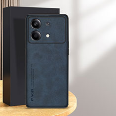Handyhülle Hülle Luxus Leder Schutzhülle S01 für Xiaomi Redmi Note 13R Pro 5G Blau