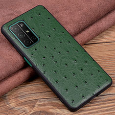 Handyhülle Hülle Luxus Leder Schutzhülle S02 für Huawei Honor 30S Grün