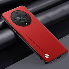 Handyhülle Hülle Luxus Leder Schutzhülle S02 für Huawei Honor X9b 5G Rot