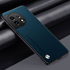 Handyhülle Hülle Luxus Leder Schutzhülle S02 für OnePlus 11 5G Cyan