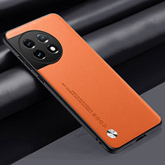 Handyhülle Hülle Luxus Leder Schutzhülle S02 für OnePlus 11R 5G Orange