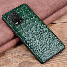 Handyhülle Hülle Luxus Leder Schutzhülle S02 für Xiaomi Mi 10 Lite Grün