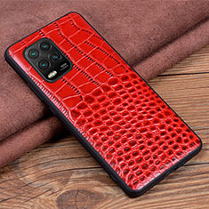 Handyhülle Hülle Luxus Leder Schutzhülle S02 für Xiaomi Mi 10 Lite Rot