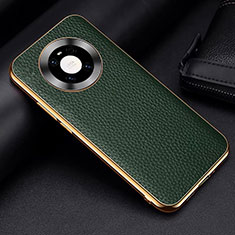 Handyhülle Hülle Luxus Leder Schutzhülle S03 für Huawei Mate 40 Pro Grün