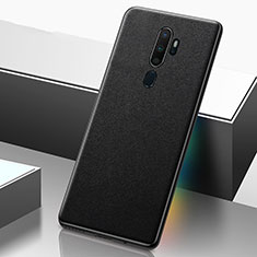 Handyhülle Hülle Luxus Leder Schutzhülle S03 für Oppo A5 (2020) Schwarz