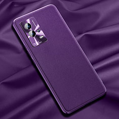 Handyhülle Hülle Luxus Leder Schutzhülle S03 für Vivo iQOO 8 5G Violett